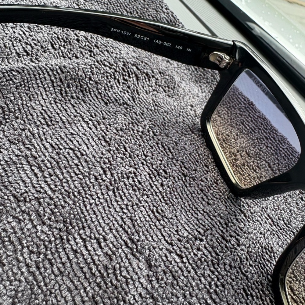 Prada Black Rectangular Sunglasses - image 3